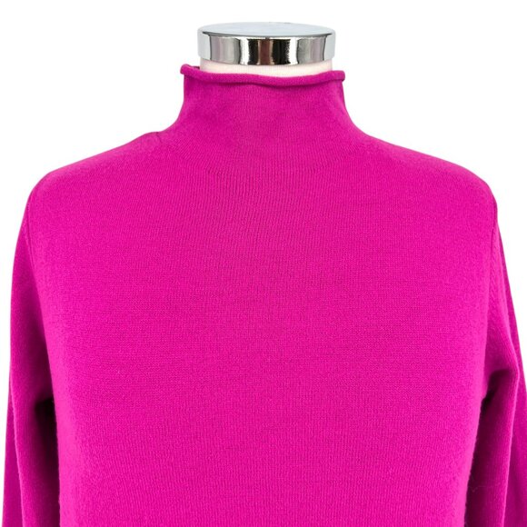 French Connection High Neck Sweater Pink Size Medium - Picture 2 of 9